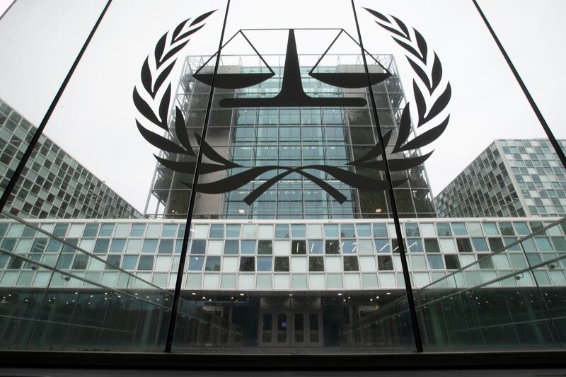File photo: The International Criminal Court, or ICC, is seen in The Hague, Netherlands, November 7, 2019. AP