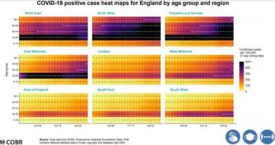 16-29 year-olds are the most likely to have coronavirus. Gov.uk