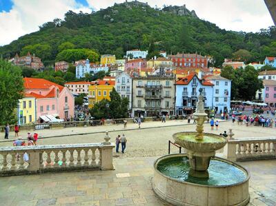 Sintra is two parts beautiful and one party mystical. Located 40 minutes outside of Lisbon, it's to royal palaces, gothic buildings, regal castles and brightly coloured buildings. 