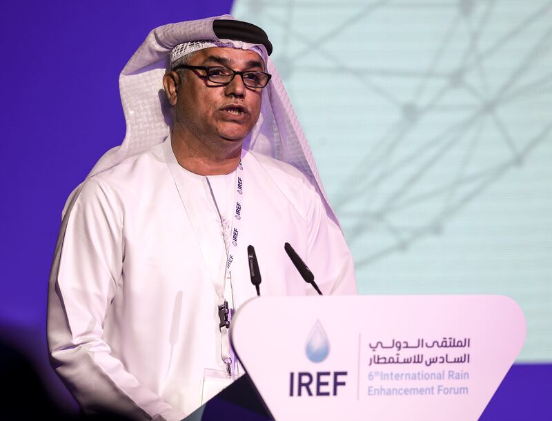 Abdulla Al Mandous, director general of the UAE’s National Centre of Meteorology. Victor Besa / The National