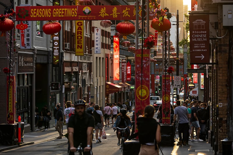 A bustling scene at Chinatown in Melbourne. Getty Images