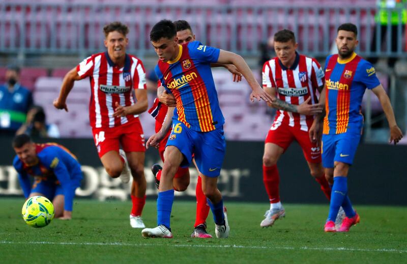 Pedri - 7: Twisted and turned on his 50th Barca appearance. Attacked and made key defensive blocks. A superb first season for the Canarian, but will he end up a league champion? AP