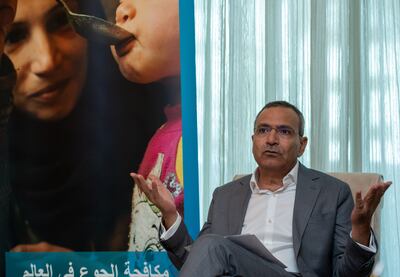 Mageed Yahia, World Food Programme representative to the GCC region.  Photo: The National