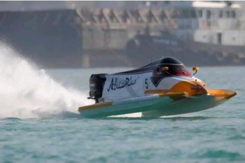 Thani al Qamzi during practice for last week's Abu Dhabi Grand Prix. 

Vittorio Ubertone / Idea Marketing