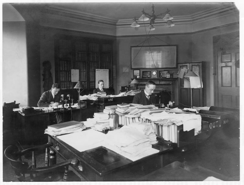 Staff offices. Photo: Imperial War Museum