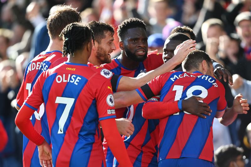 Crystal Palace 53.4 per cent. Getty