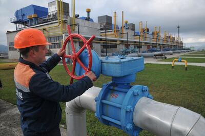 The US has repeatedly called for Europe to wean itself off of Russian natural gas amid a potential invasion of Ukraine. AP