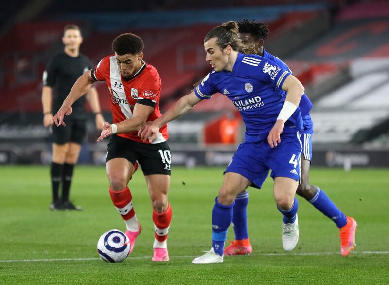 Caglar Soyuncu - 6, Got away with losing the ball in a dangerous area but looked confident in his defending after that. Put some good balls into the box but was also wasteful at times. AP