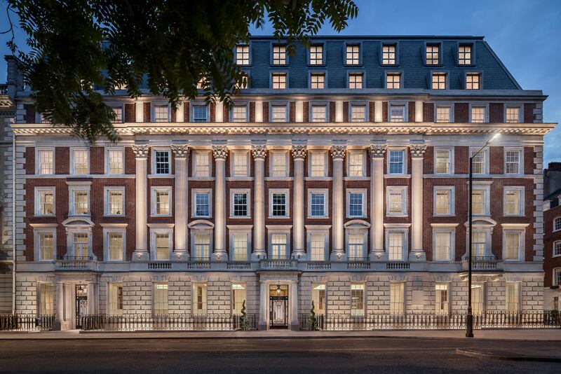 Apartments at No.1 Grosvenor Square have fine views across London. All photos: Lodha UK