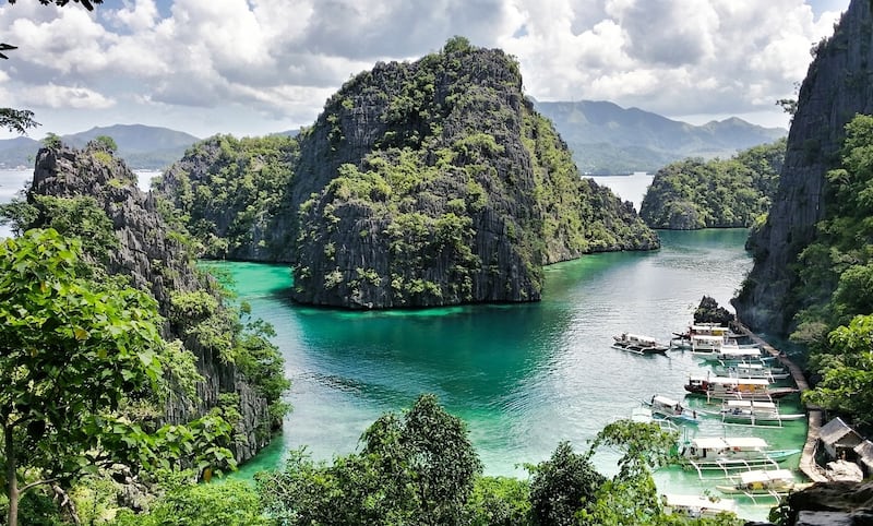 Coron, the third-largest island on the Calamian Islands in northern Palawan in the Philippines. Getty Images