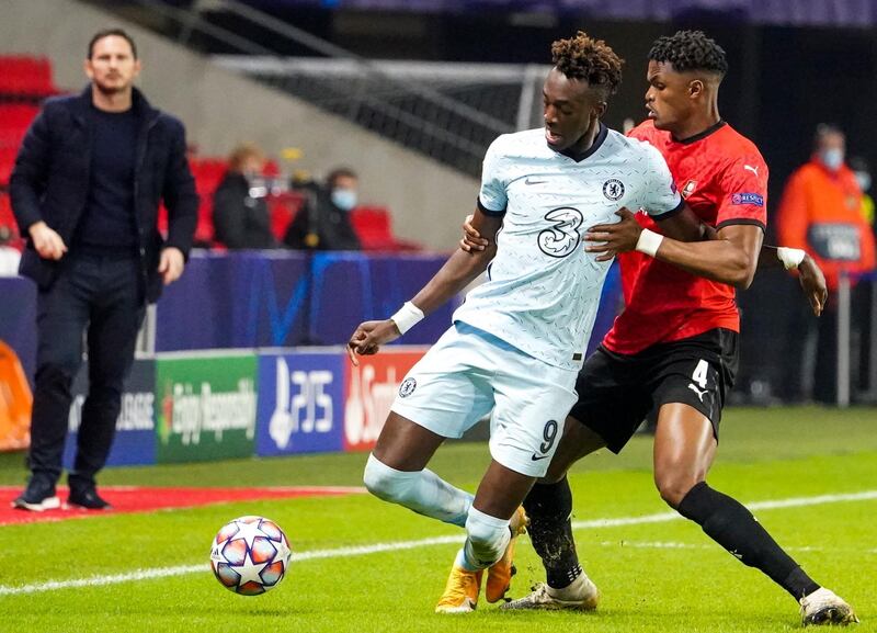 Tammy Abraham - 7, Didn’t get too many opportunities in front of goal but held the ball up brilliantly, bringing his teammates into the game. EPA
