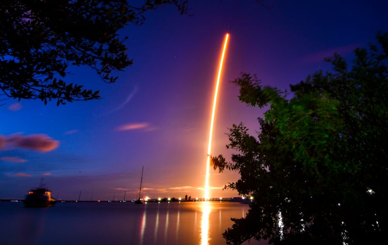 They have lift off in Cape Canaveral, Florida. AP Photo