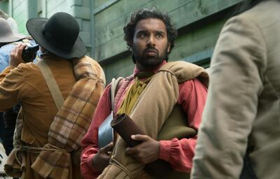 Former 'EastEnders' actor Himesh Patel plays Emery Staines in the BBC One six-part series ‘The Luminaries’. BBC / Starzplay 