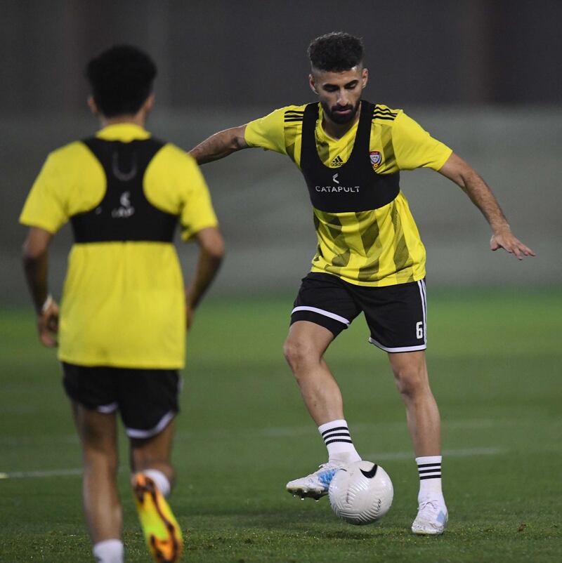 Al-Abyad begins his training sessions at Al Wasl Stadium