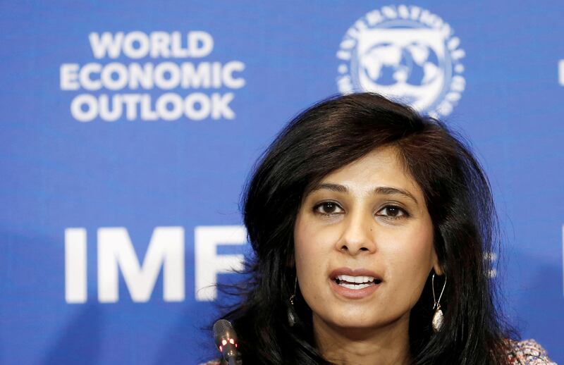 Gita Gopinath is on leave from Harvard University’s economics department. Reuters