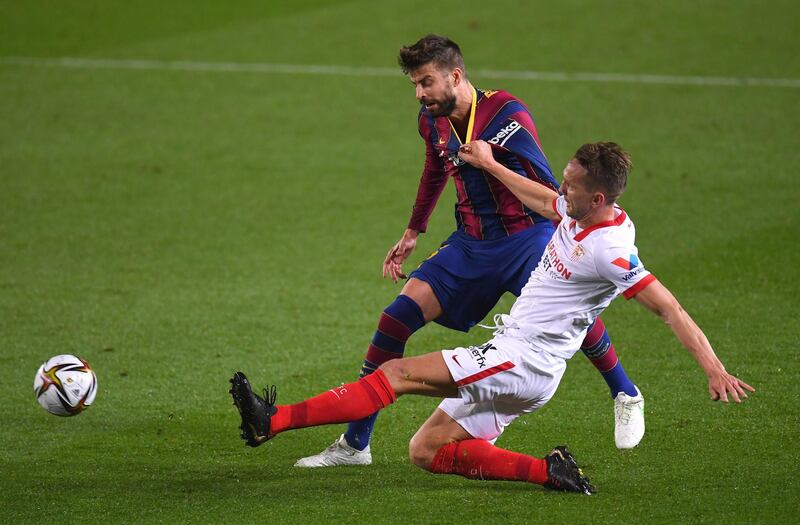 Luuk De Jong 5 – The striker fluffed a few chances but ultimately suffered from a lack of service. Getty