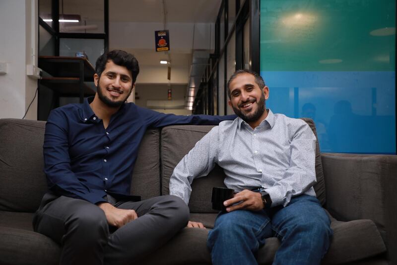 Noon Academy founders Mohammed Aldhalaan and ​Dr. Abdulaziz Alsaeed. Courtesy Noon Academy