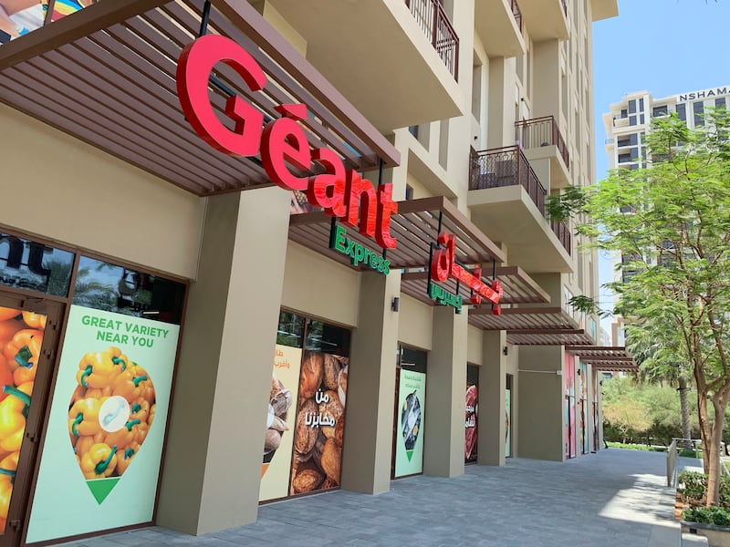 A Geant Express that recently opened near by