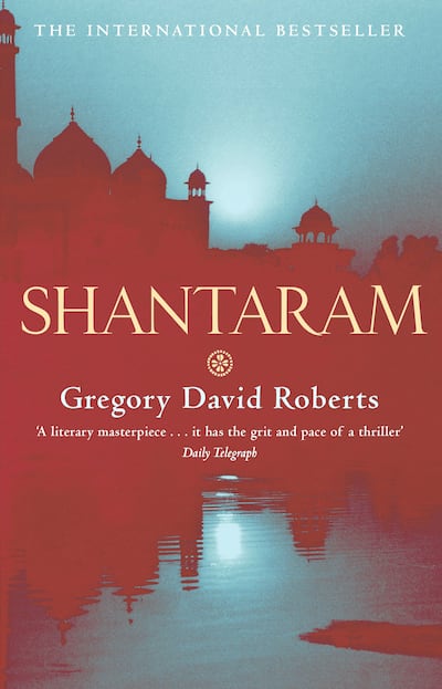 Shantaram by Gregory David Roberts published by Abacus. Courtesy Little, Brown