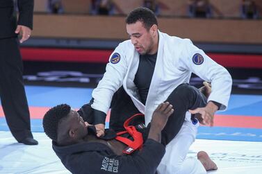 Faisal Al Ketbi is hoping to win his first black belt gold at the Abu Dhabi World Professional Jiu-Jitsu Championship. Courtesy UAEJJF