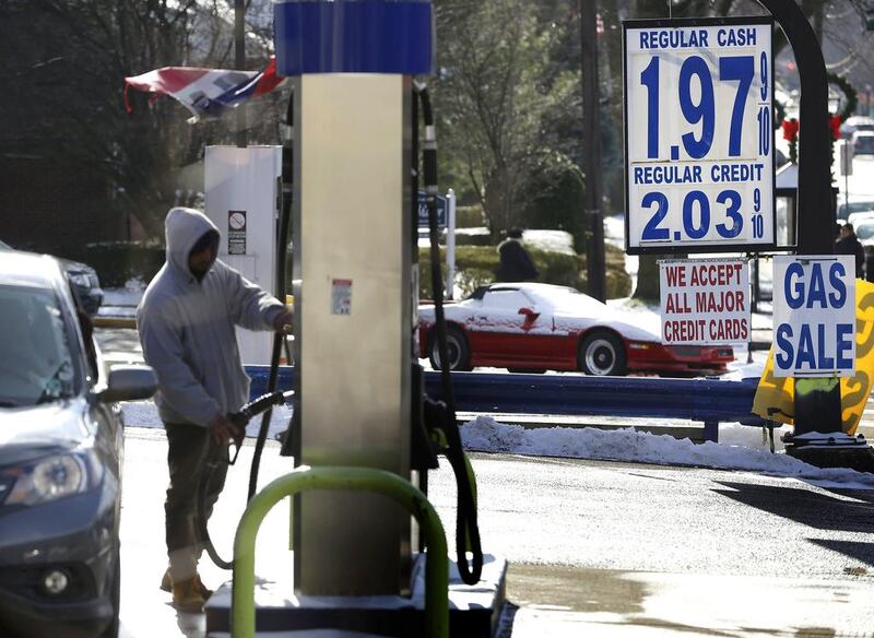1 The price of a barrel of Brent crude started the year at about what price, in US dollars? Seth Wenig / AP Photo