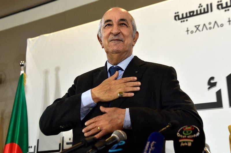 Algerian President Abdelmadjid Tebboune demanded 'total respect' from France, after a row over visas and critical comments from Paris about the North African country. AFP