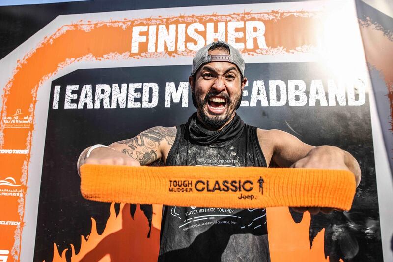 Tough Mudder will take place in Fujairah for the first time this year. Courtesy Tough Mudder