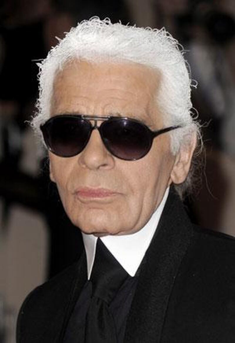 Karl Lagerfeld.