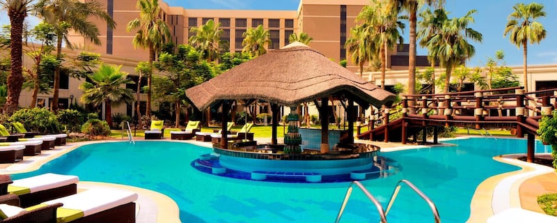 Accommodation provided will be in the Copthorne Hotel Dubai, the Le Meridien Airport Hotel Dubai or another alternative at the discretion of Emirates. Courtesy Le Meridien Hotels & Resorts