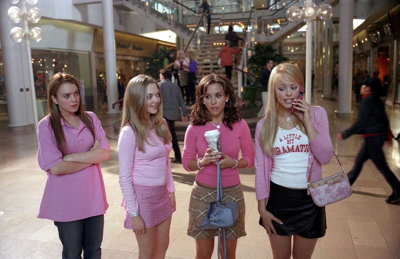 Lindsay Lohan, Amanda Seyfried and Lacey Chabert have reunited to parody their hit film Mean Girls for a Walmart commercial. Photo: Paramount Pictures