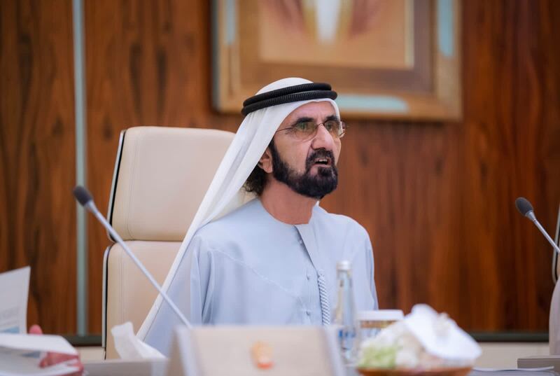 Sheikh Mohammed bin Rashid, Prime Minister and Ruler of Dubai, said foreign trade reached historic levels of more than Dh2.2 trillion last year. All photos: Dubai Media Office
