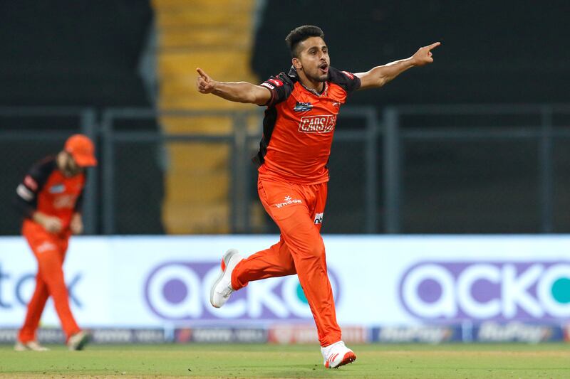 Umran Malik (Sunrisers Hyderabad, 9 matches, 15 wickets, Best 5-25, Economy 8.44) - 9 out of 10: The Jammu and Kashmir youngster is the fastest bowler in the competition, with a top speed of 154kph (95.6mph). He has the best bowling figures for any bowler this season but has also gone for runs on more than one occasion. Almost certain to play for India soon, and possibly feature at the T20 World Cup in Australia. Sportzpics for IPL