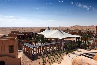 Mysk Al Badayer in Sharjah offers a desert-centric escape this Christmas. Courtesy MYSK hotels