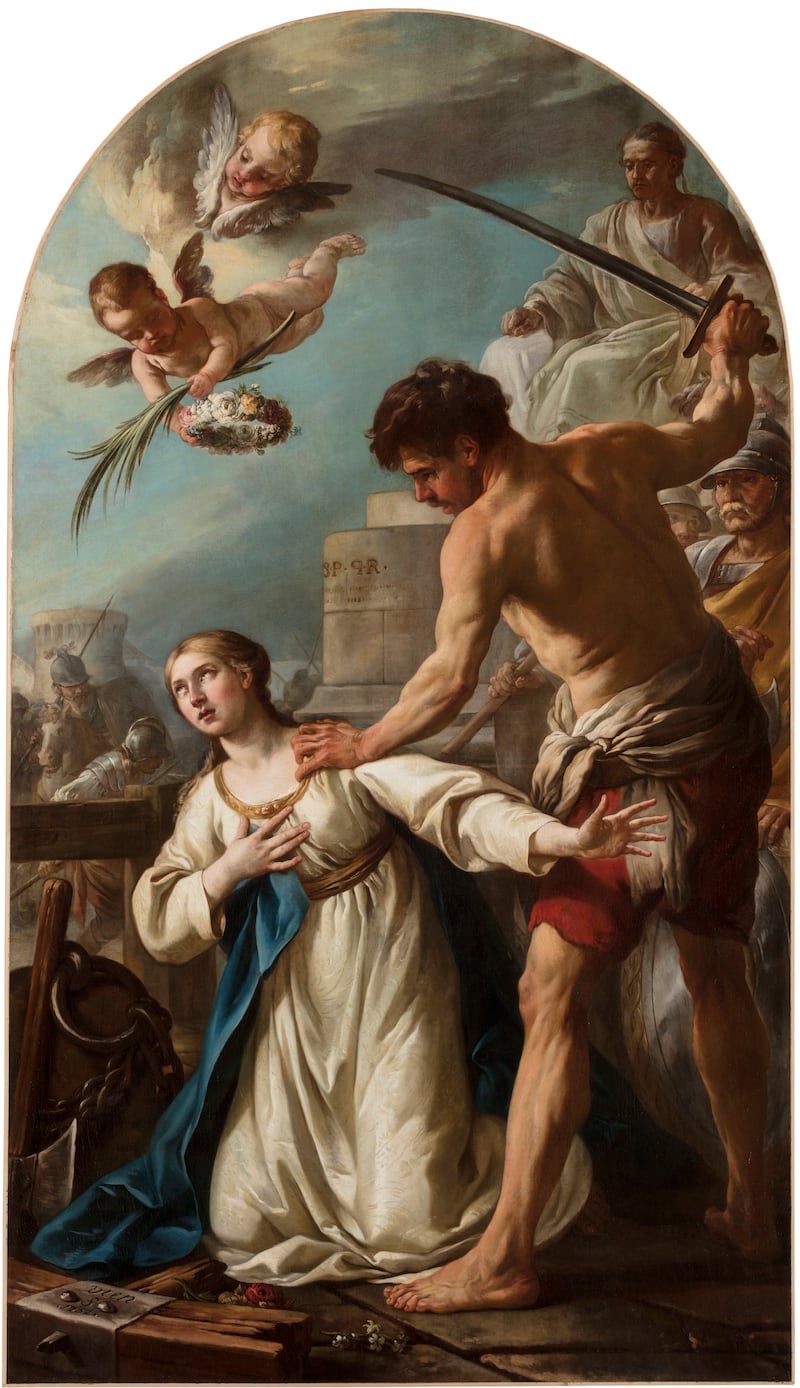 Le martyre de Sainte Catherine, Joseph-Marie Vien, 1752 © DRAC Île de France