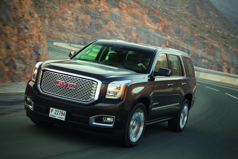 The GMC Yukon, which is one of General Motors’ 2015 range of updated, full-sized SUVs, typifies a raft of improvements that have been made across all of the models, addressing previous problems with the ride quality. Courtesy of General Motors
