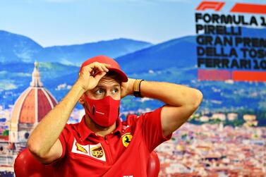 Ferrari driver Sebastian Vettel heads into theTuscan Grand Prix this weekend a lowly 13th in the championship following the worst campaign of his career. AP