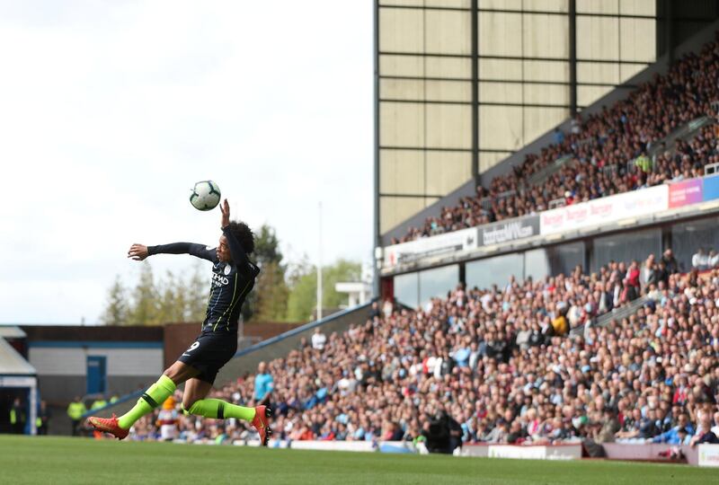 Leroy Sane in action. Action Images via Reuters