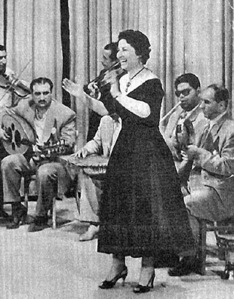 Affifa Iskandar was a key figure in the Iraqi music scene from the 1930s up until her retirement in the late 1970s. 