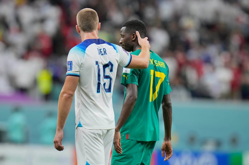Eric Dier (Stones 76') 7 - Charged with keeping the status quo and the lead. Which is exactly what he did for England’s biggest World Cup knockout win since a 3-0 triumph against Denmark 20 years ago. AP
