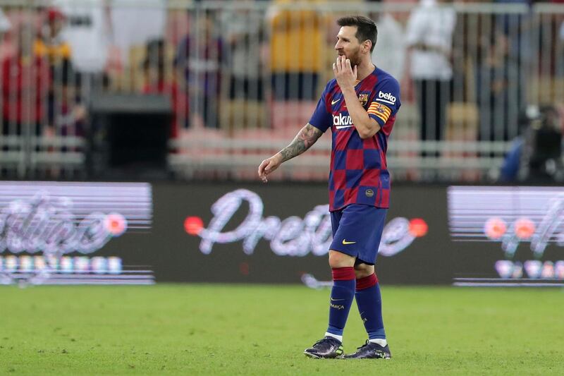 8th: Lionel Messi, Barcelona, €125.5m.  AP Photo
