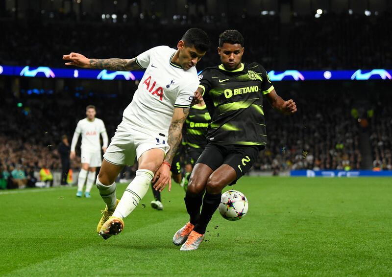 Matheus Reis – 7. Calm under pressure when Spurs were pressing in the first half, Reis made several clearances and blocks and was kept busy as Spurs turned up the intensity. Reuters