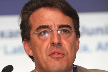 Alexandre de Juniac, director general of Iata, says airline revenues will increase in 2019. Stephen Lock / The National