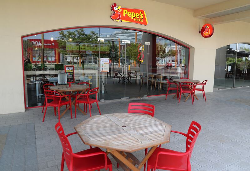 Pepe's Peri Peri is an import from the UK, and has only one branch in the region, in the UAE
