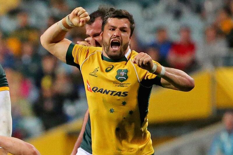 Adam Ashley-Cooper will play his 100th Test for Australia on Saturday October 18, 2014, against New Zealand. Scott Barbour / Getty Images 
