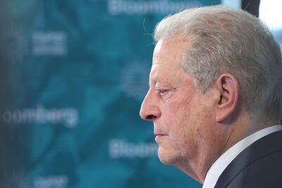 Former US Vice President and veteran climate campaigner Al Gore. Bloomberg