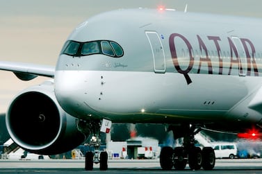 Qatar Airways said its full-year loss widened on higher fuel prices and currency fluctuations. AP