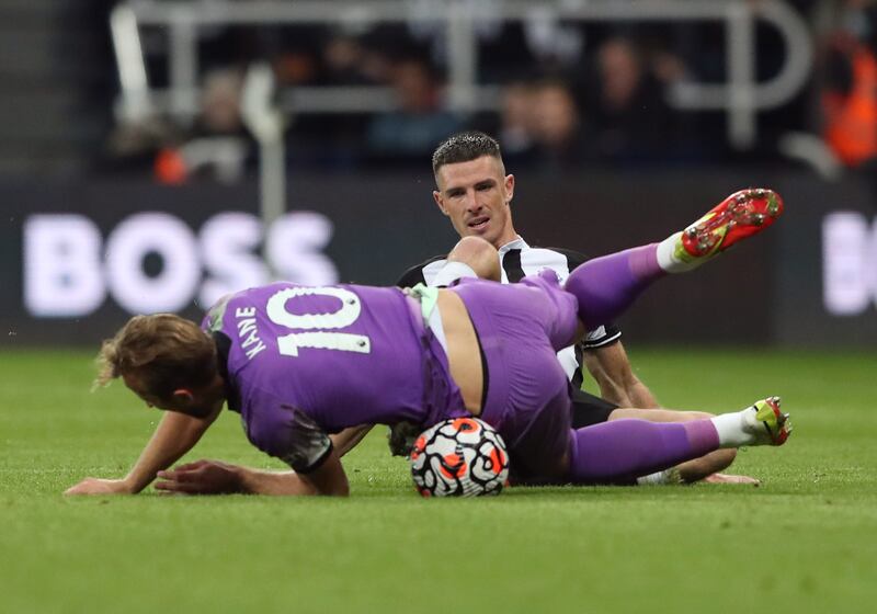 Ciaran Clark 6 - Had a tough day against Harry Kane, picking up a booking for an obvious foul on the Spurs striker. It was too easy for Spurs to play through the lines at times. Reuters