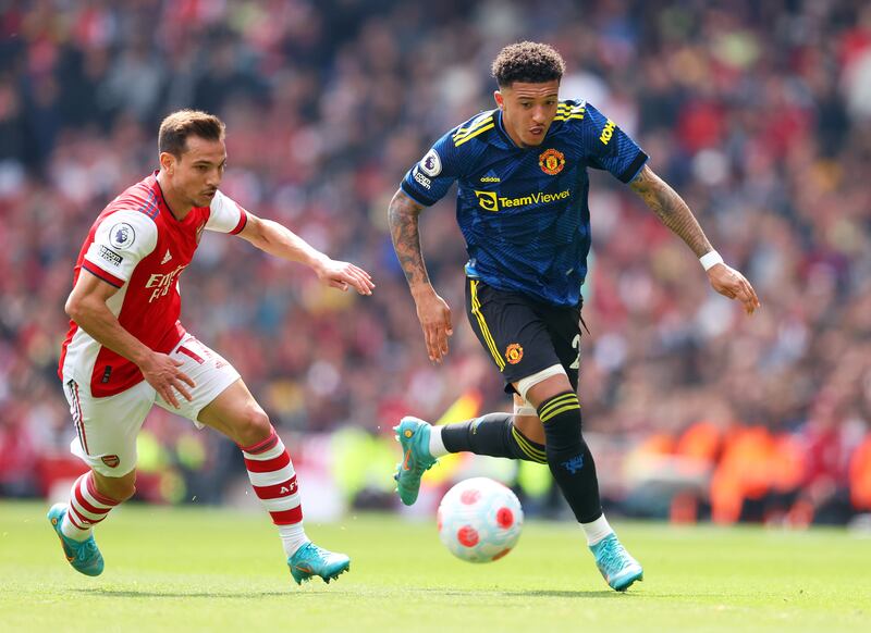 Jadon Sancho 7 - Troubled Cedric and saw a lot of the ball. Needed to do better against Arsenal’s full-back. 

Getty