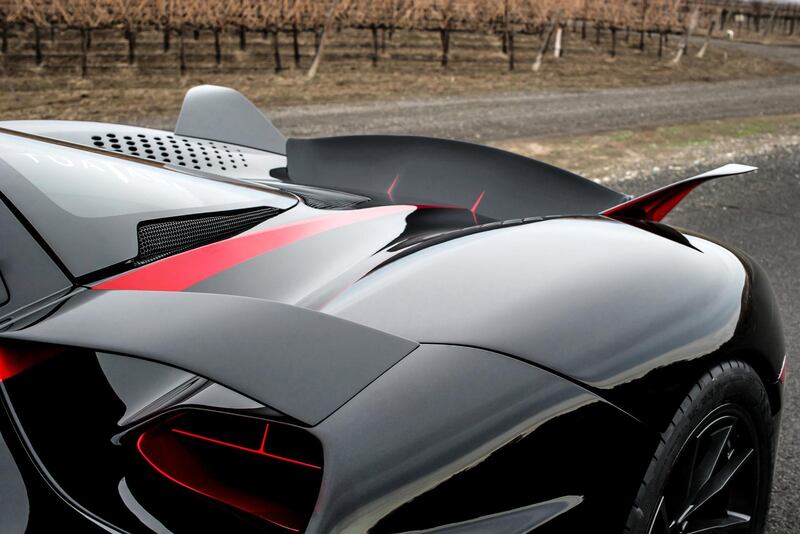 The SSC Tuatara looks like someone turned a batarang into a car and can hit 316 mph. James Lipman/SSC North America