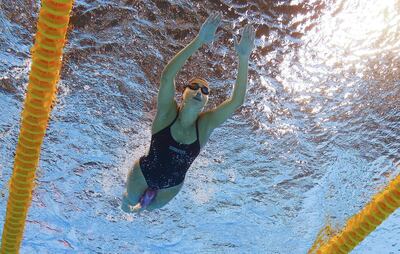 Rio Olympics - Olympic Park - Rio de Janeiro, Brazil - 01/08/2016. Syrian refugee team swimmer Yusra Mardini, 18, from Syria practices at the Olympic swimming venue.            REUTERS/Michael Dalder  TPX IMAGES OF THE DAY FOR EDITORIAL USE ONLY. NOT FOR SALE FOR MARKETING OR ADVERTISING CAMPAIGNS. - RIOEC8116IE0Y